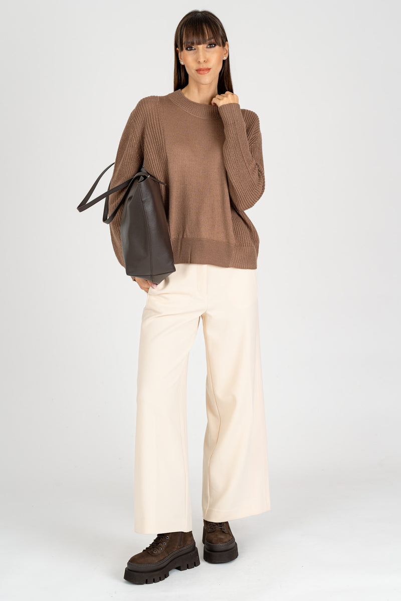 Maglia Basic Tortora