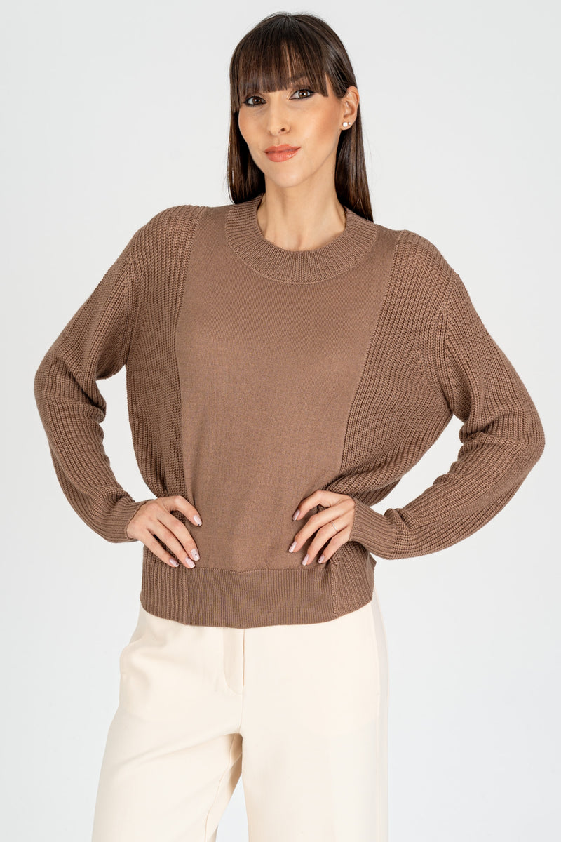 Maglia Basic Tortora