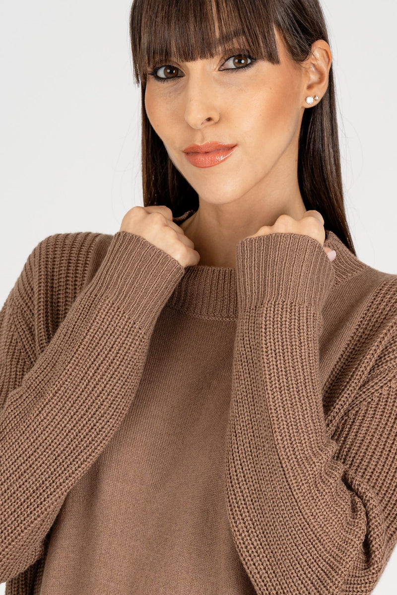 Maglia Basic Tortora