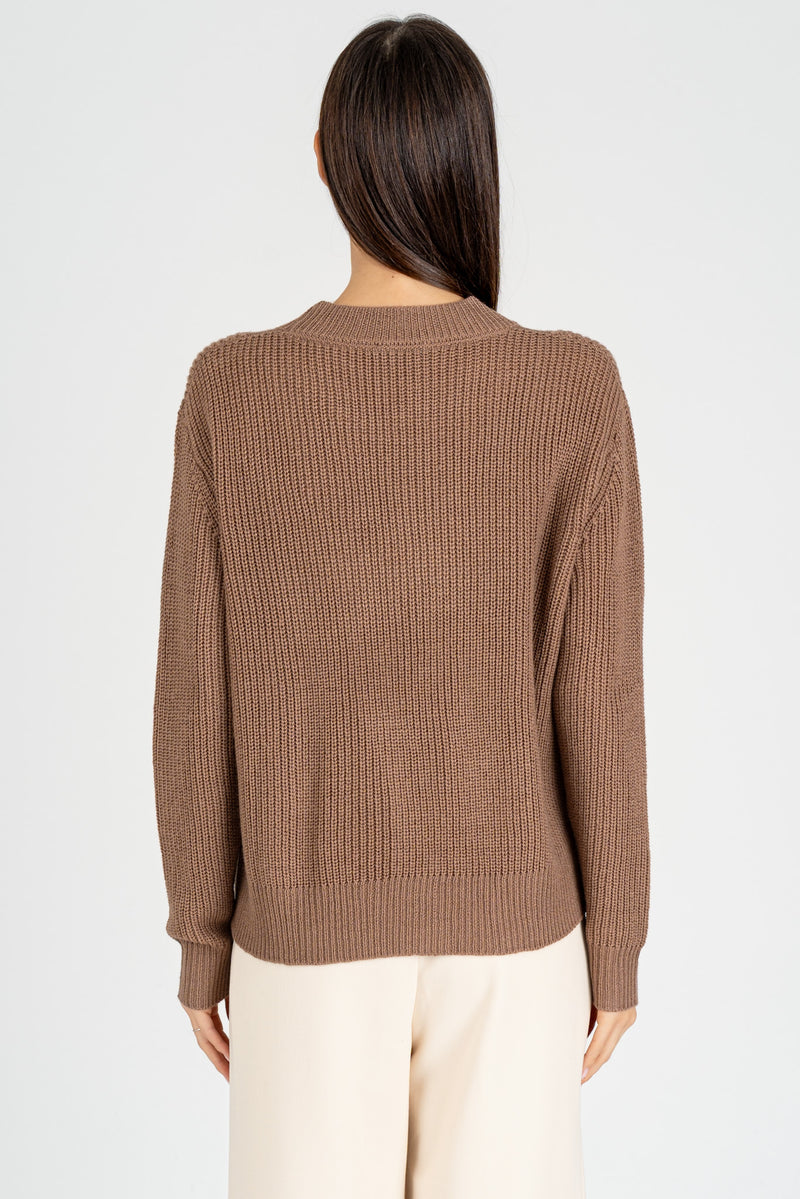 Maglia Basic Tortora