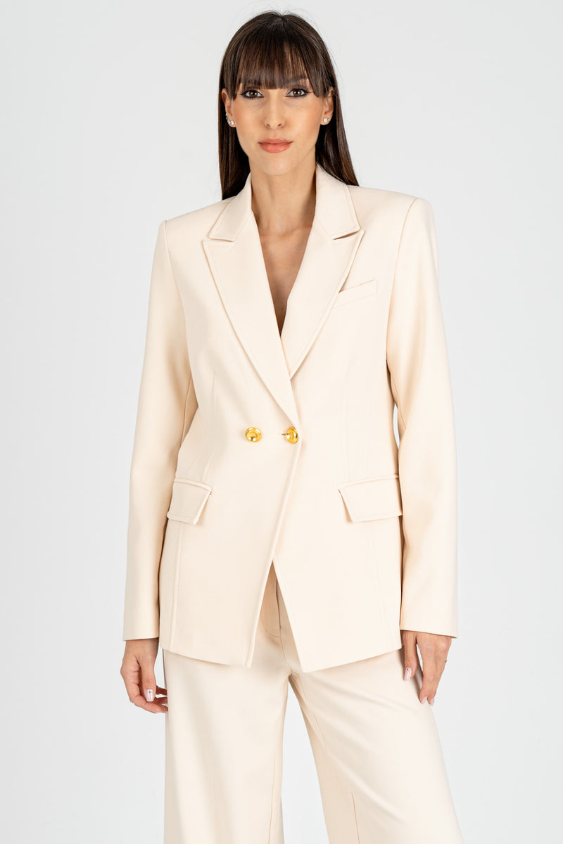 Giacca Blazer Gesso