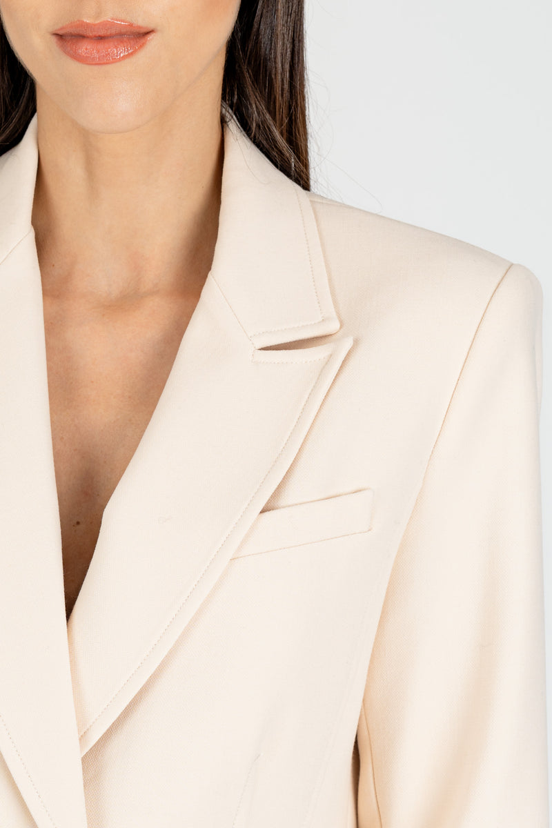 Giacca Blazer Gesso