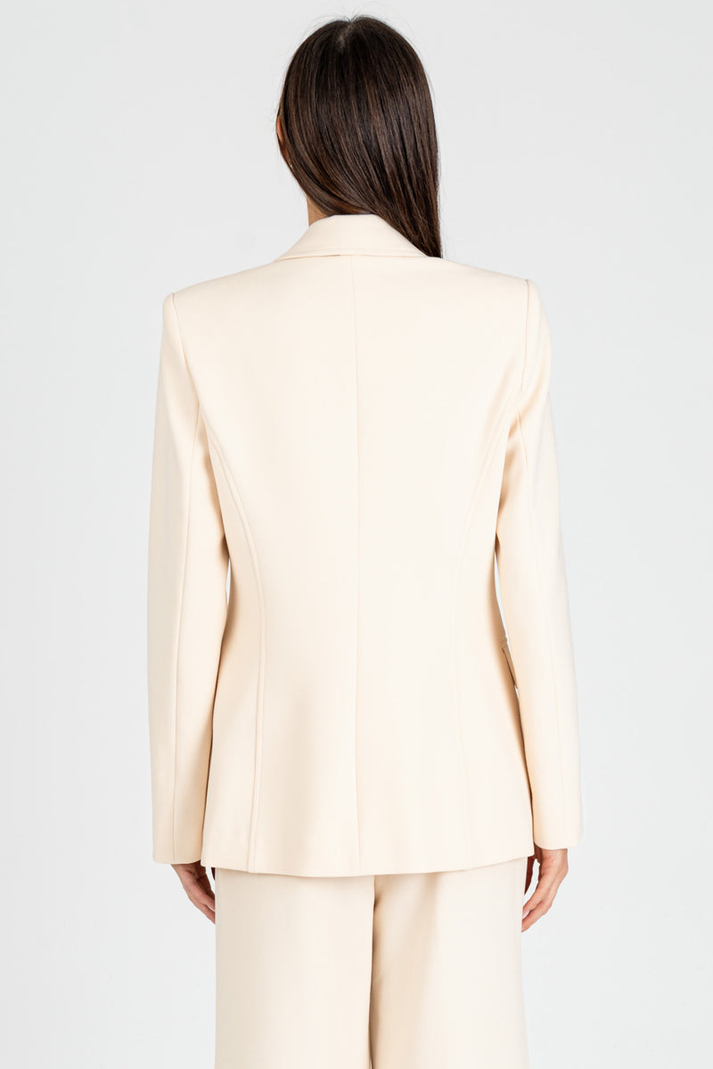 Giacca Blazer Gesso
