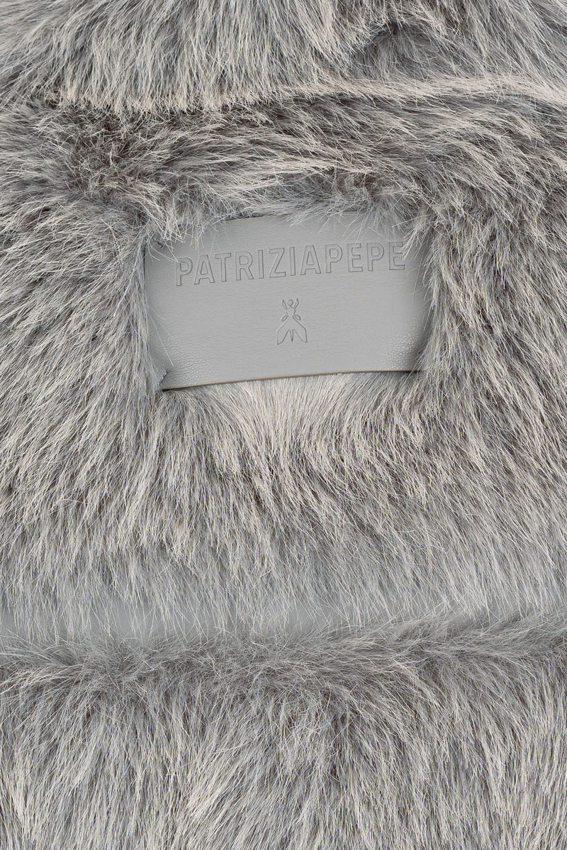 Giubbotto Simil Fur Mistery Gray Melange