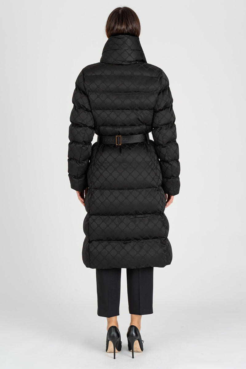 Piumino Jacquard Nero