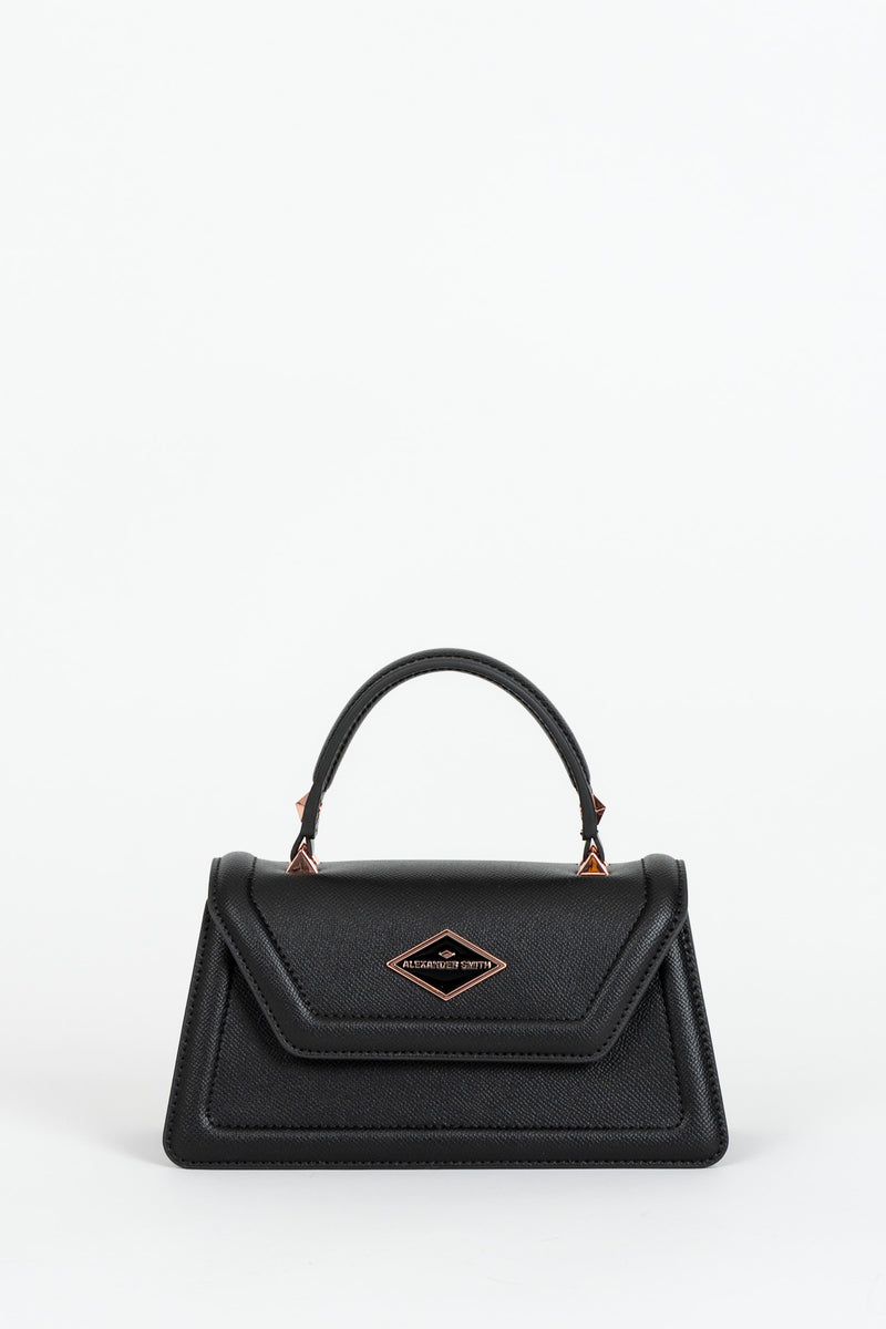 Borsa Elizabeth Mini Palmellato Nero