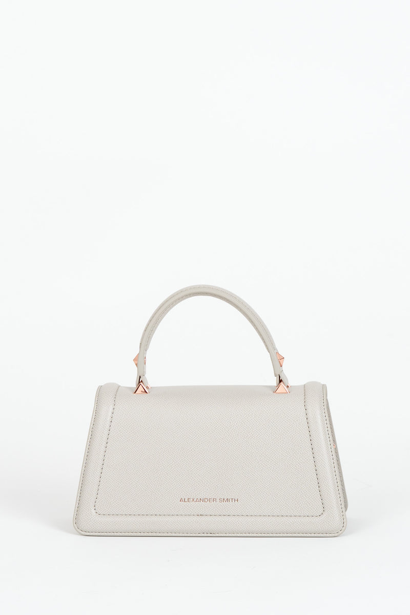 Borsa Elizabeth Mini Palmellato Pastel Grey