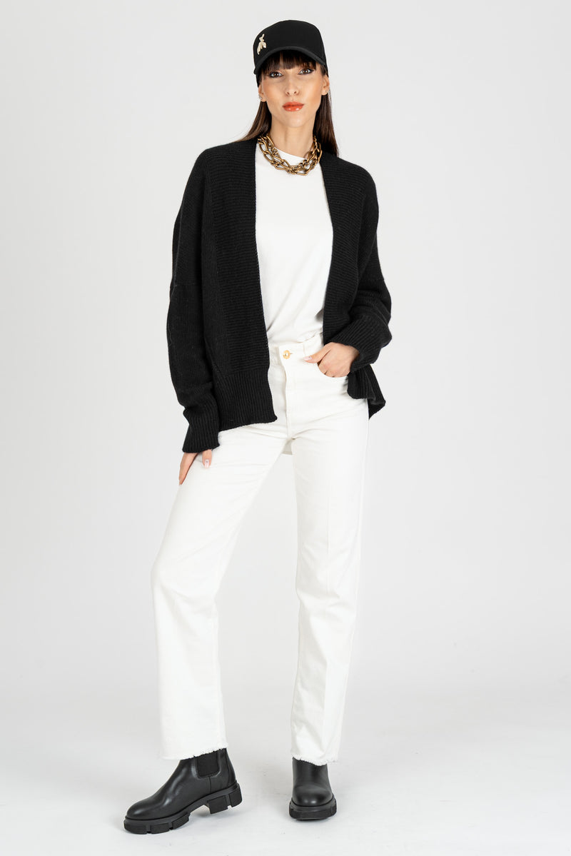 Cardigan Kimono Nero
