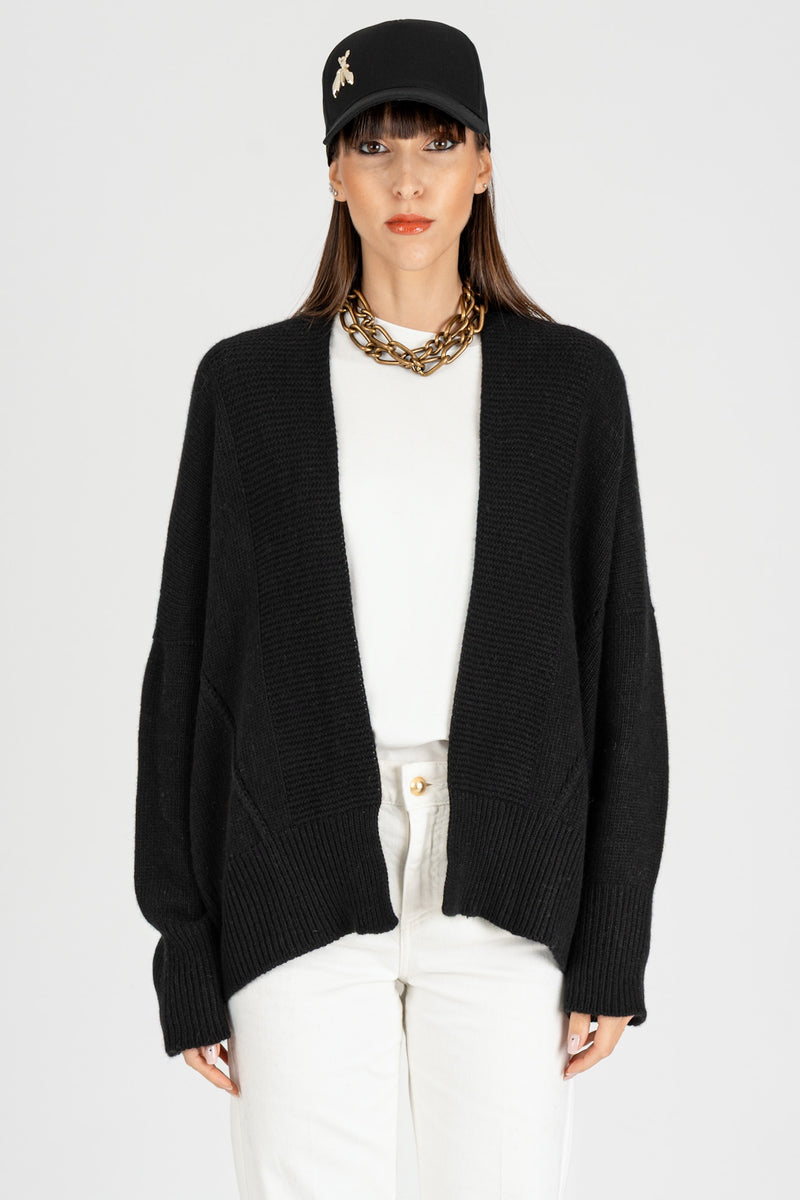 Cardigan Kimono Nero