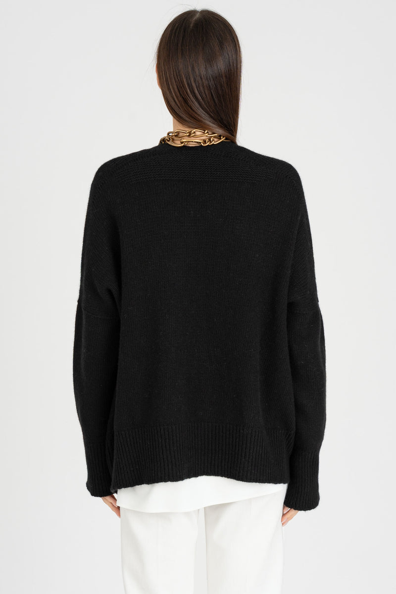 Cardigan Kimono Nero