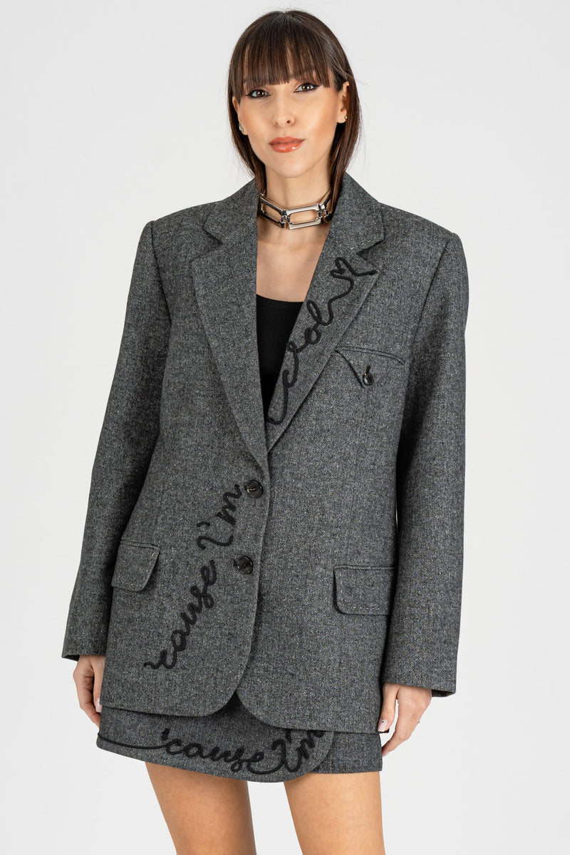 Giacca a Uomo Tweed
