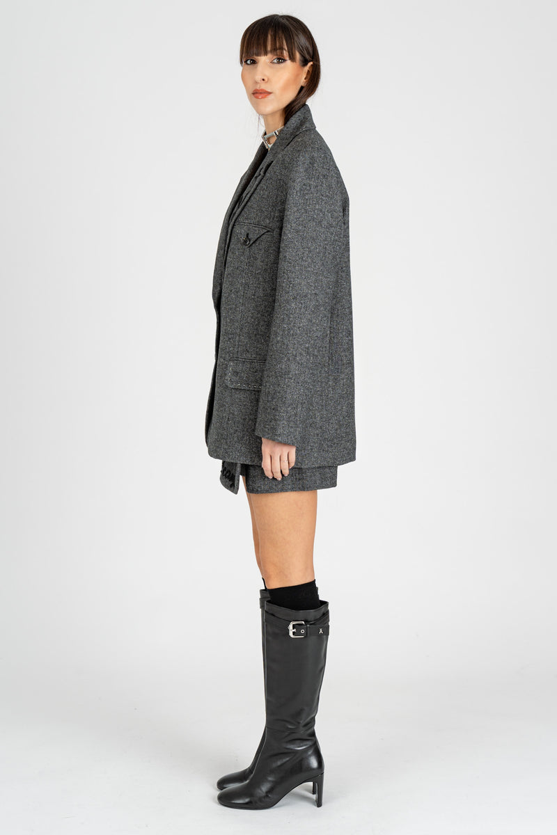 Giacca a Uomo Tweed