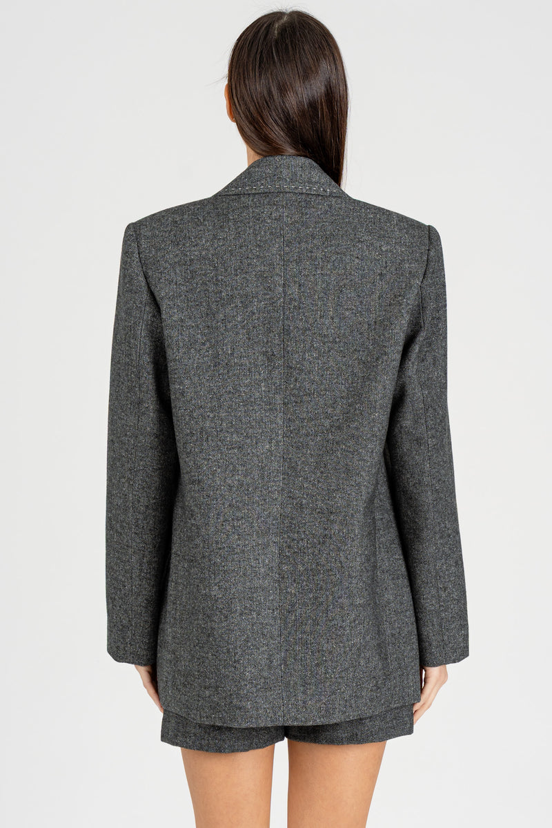 Giacca a Uomo Tweed