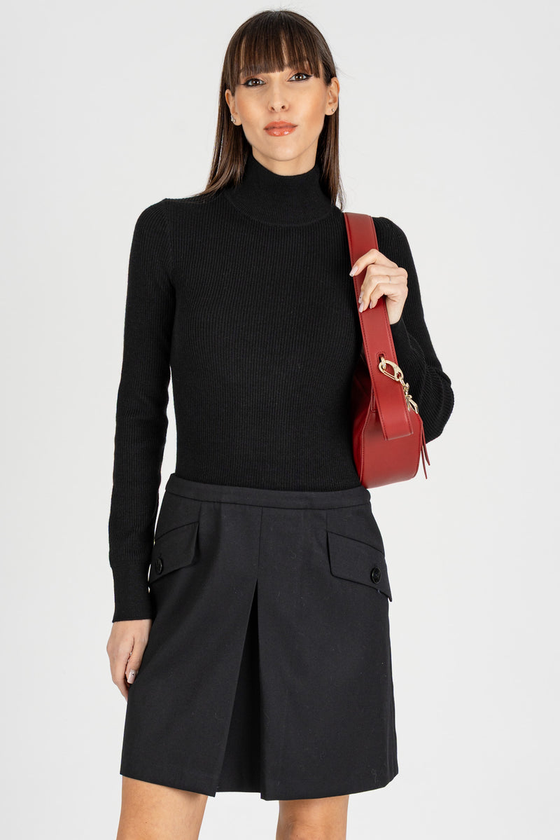 Abito Corpino Maglia Nero