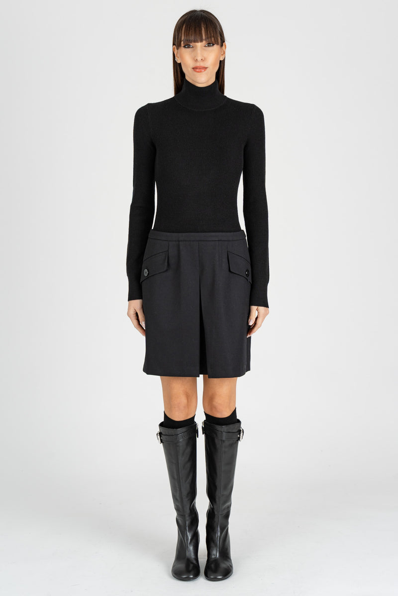 Abito Corpino Maglia Nero