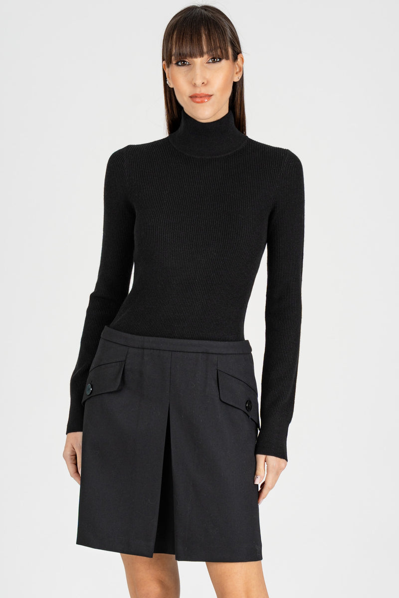 Abito Corpino Maglia Nero