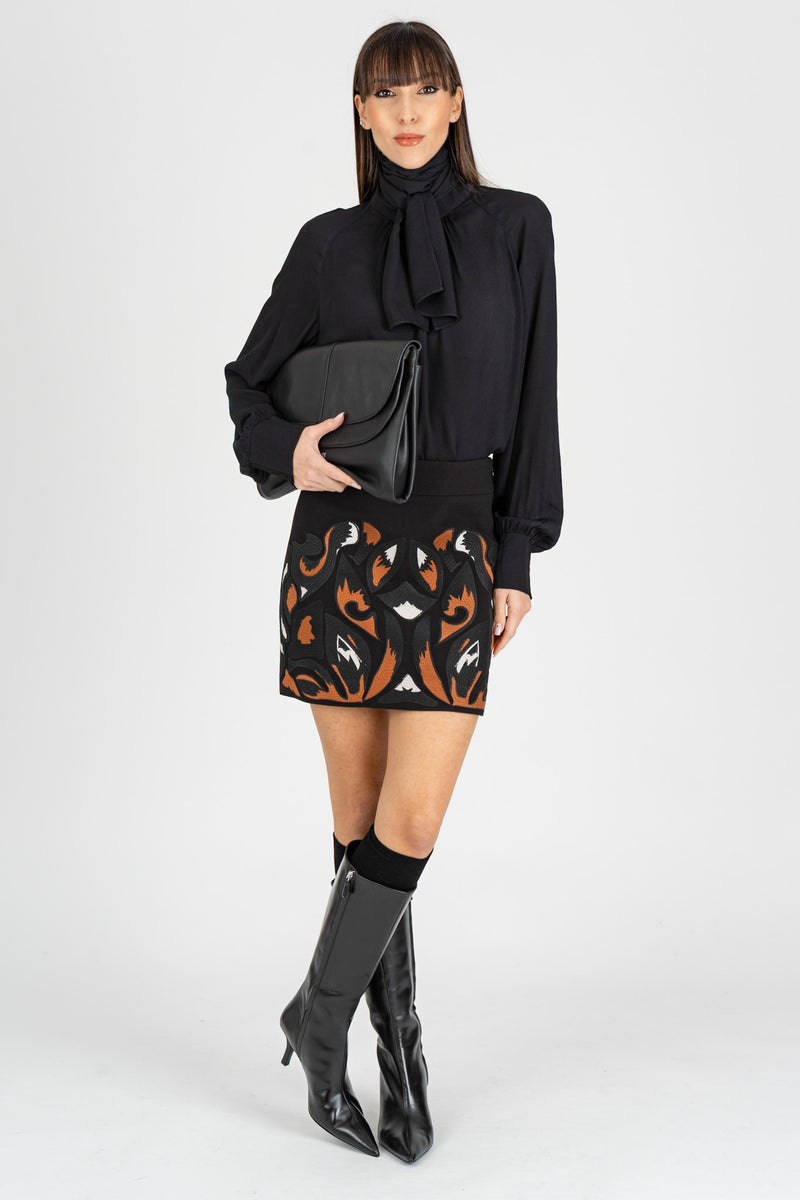 Camicia con Fusciacca Nero