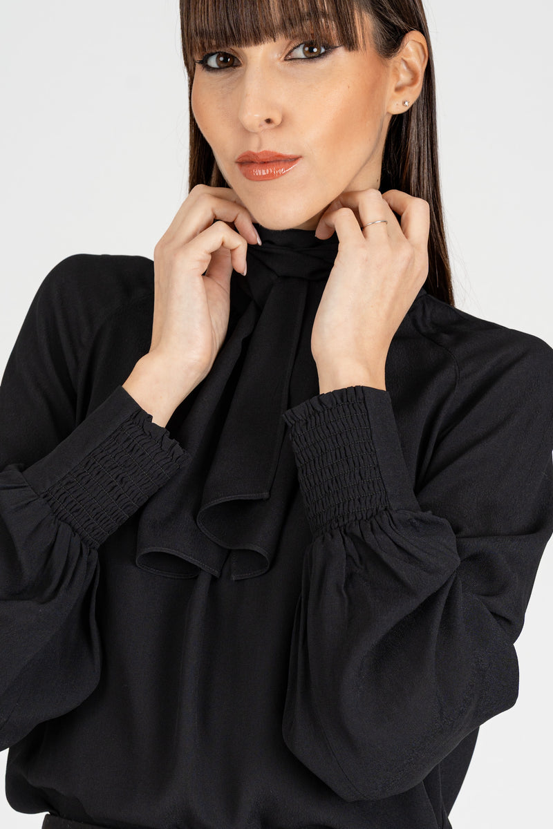 Camicia con Fusciacca Nero