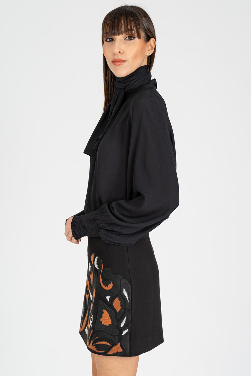 Camicia con Fusciacca Nero