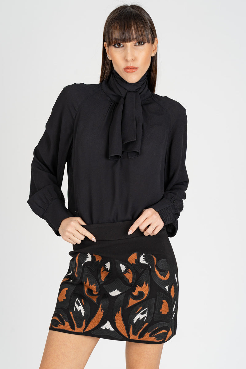 Camicia con Fusciacca Nero
