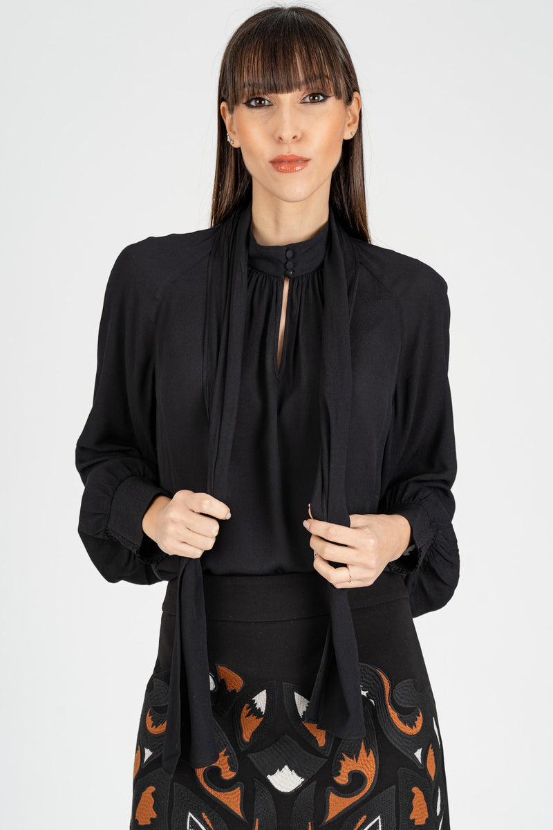 Camicia con Fusciacca Nero