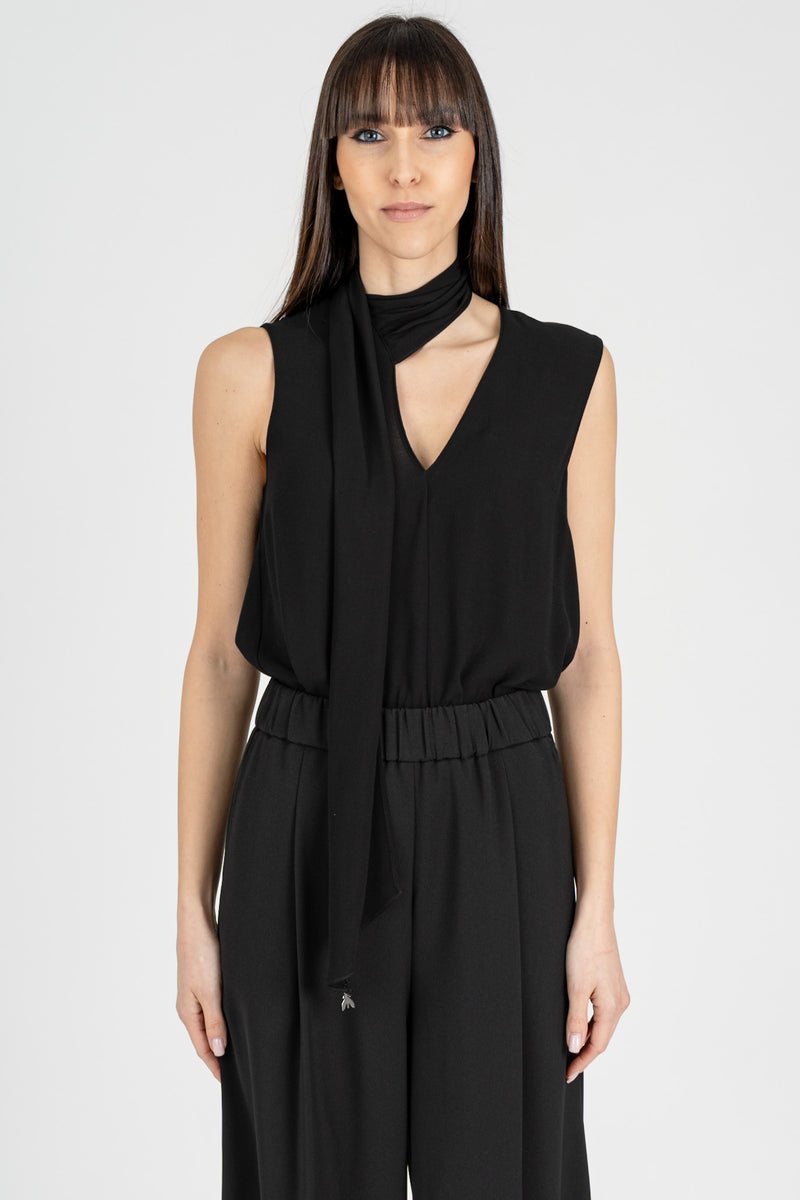 Blusa con Fusciacca Nero