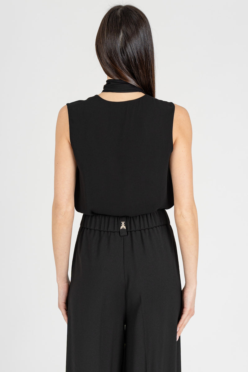 Blusa con Fusciacca Nero