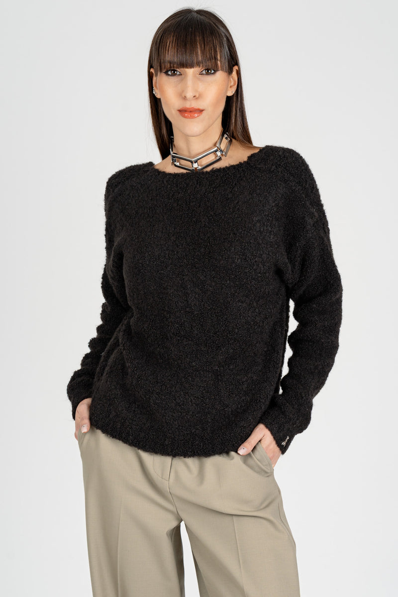 Maglia con Nodo Nero