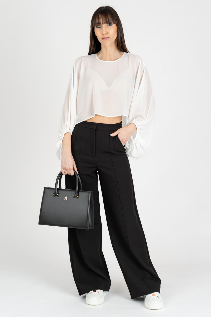 Casacca Cropped Bianca