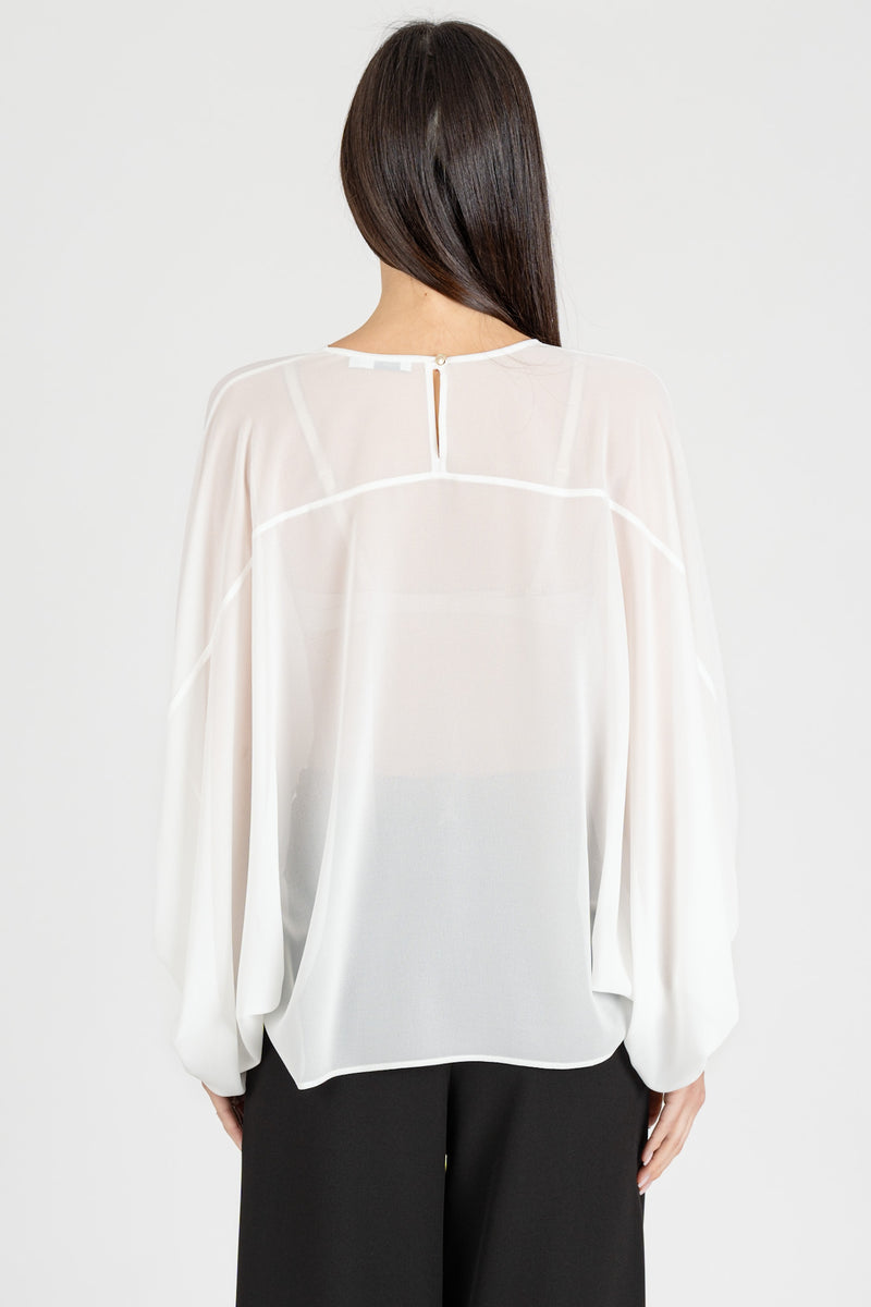 Casacca Cropped Bianca