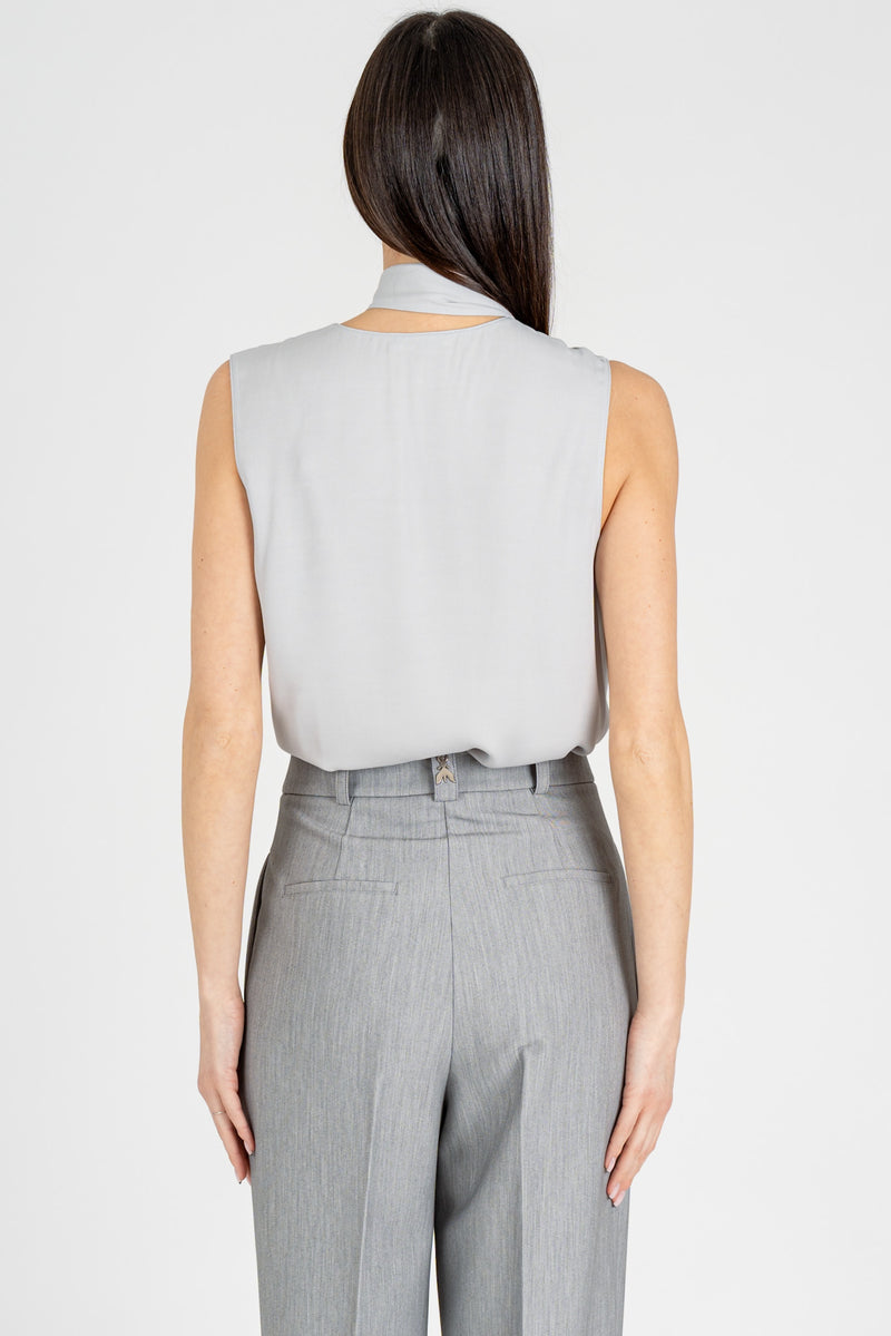 Blusa con Fusciacca Glass Gray