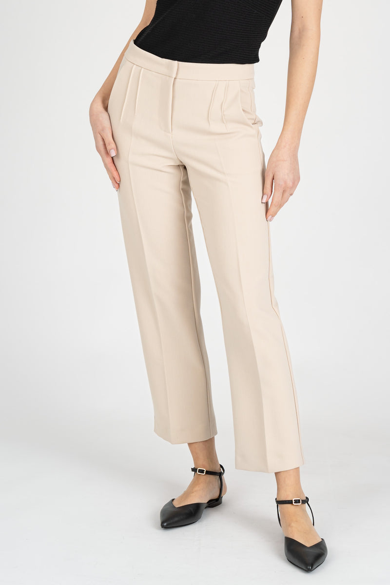 Pantalone a Sigaretta Modern Beige