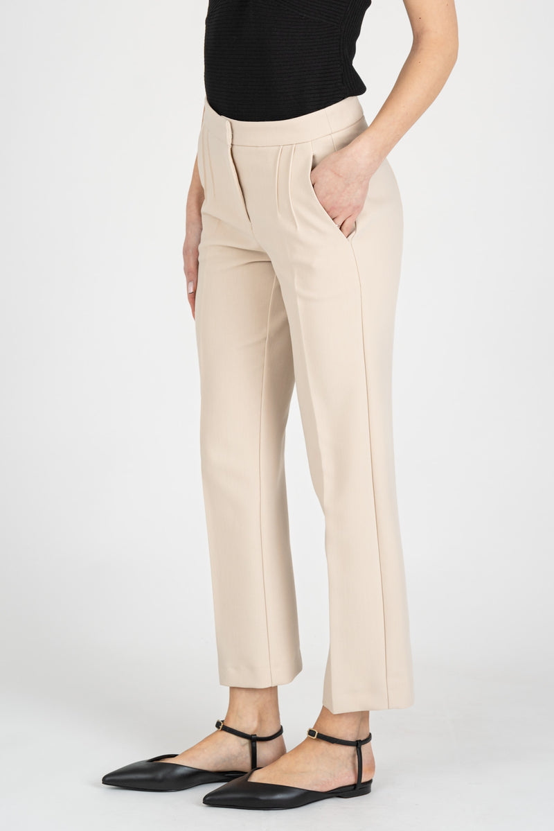 Pantalone a Sigaretta Modern Beige