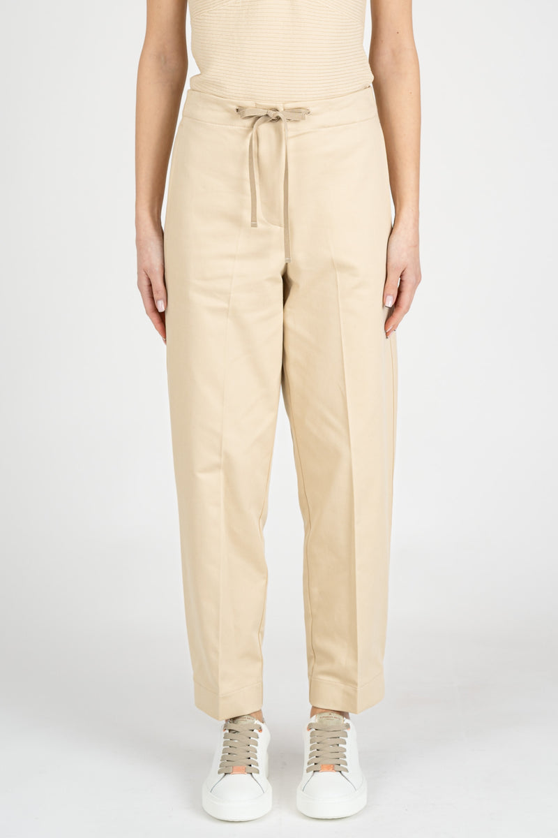 Pantalone con Coulisse Modern Beige