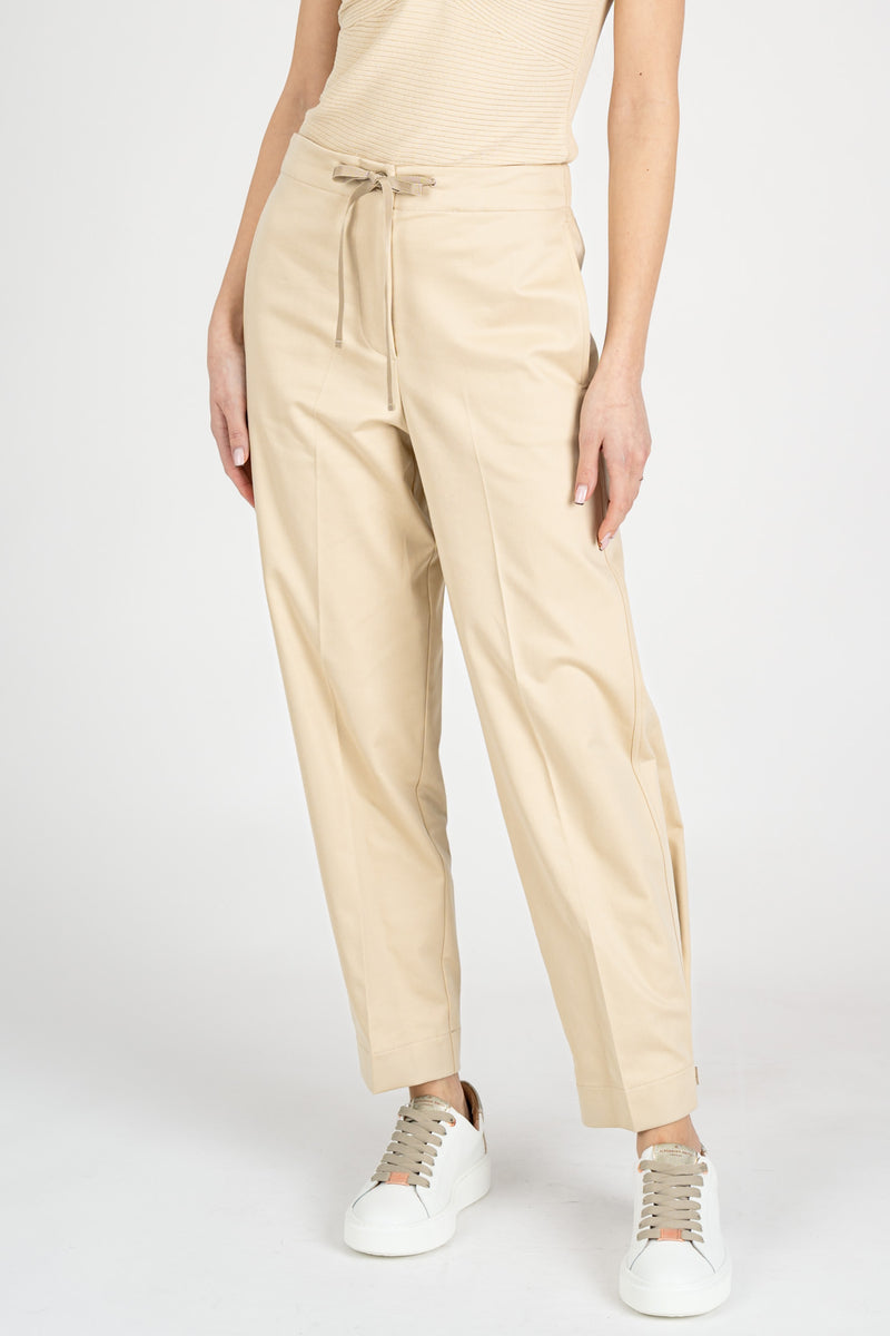 Pantalone con Coulisse Modern Beige