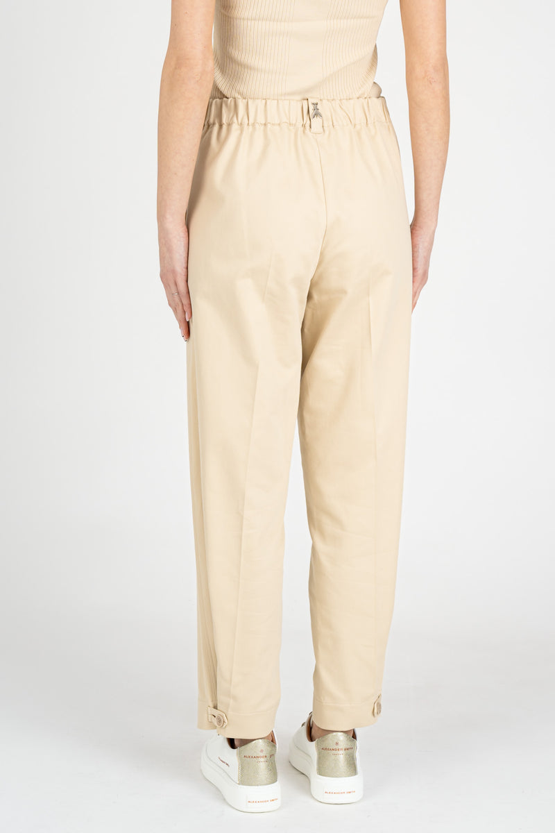 Pantalone con Coulisse Modern Beige