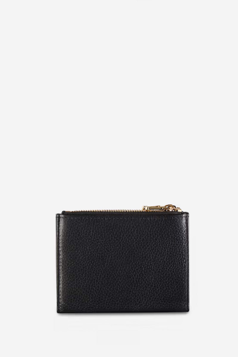 Portafoglio con Zip Nero