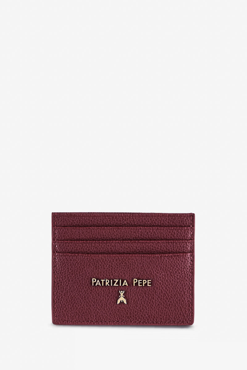 Porta Carte di Credito Purple Red