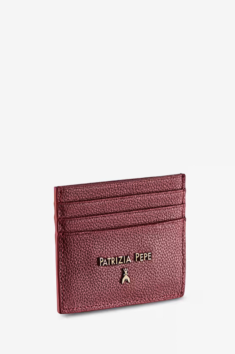 Porta Carte di Credito Purple Red