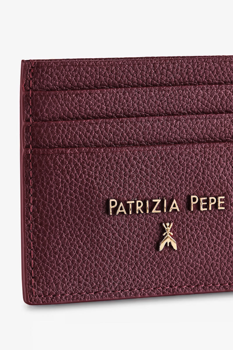 Porta Carte di Credito Purple Red