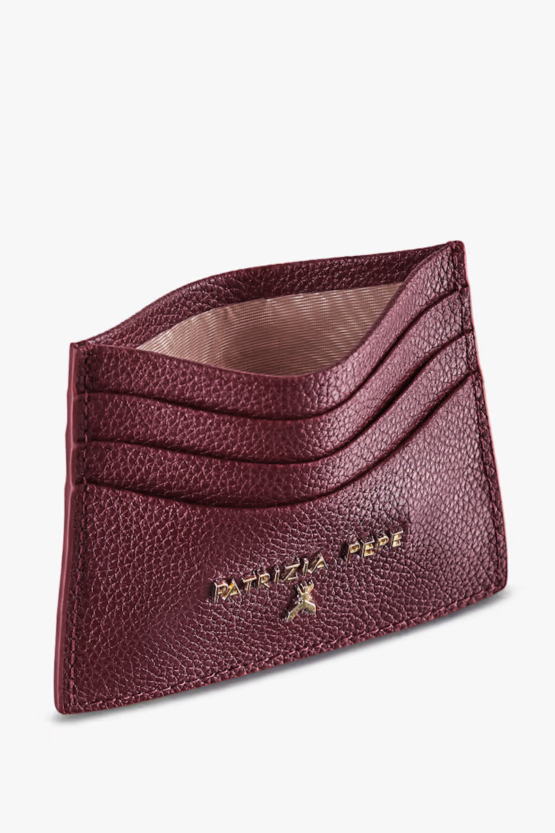 Porta Carte di Credito Purple Red