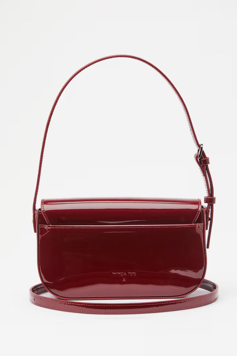 Borsa Fly Vernice Glossy Red