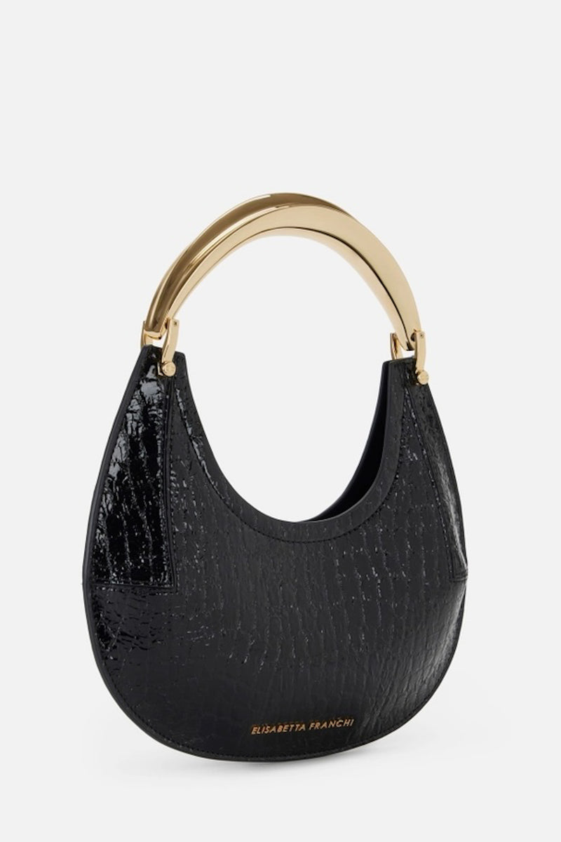 Borsa Hobo Piccola con Manico Gioiello