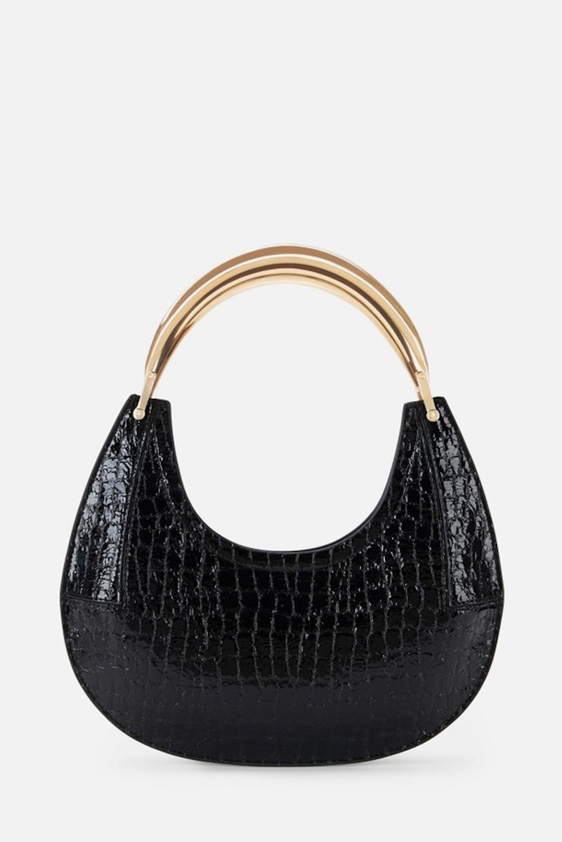 Borsa Hobo Piccola con Manico Gioiello
