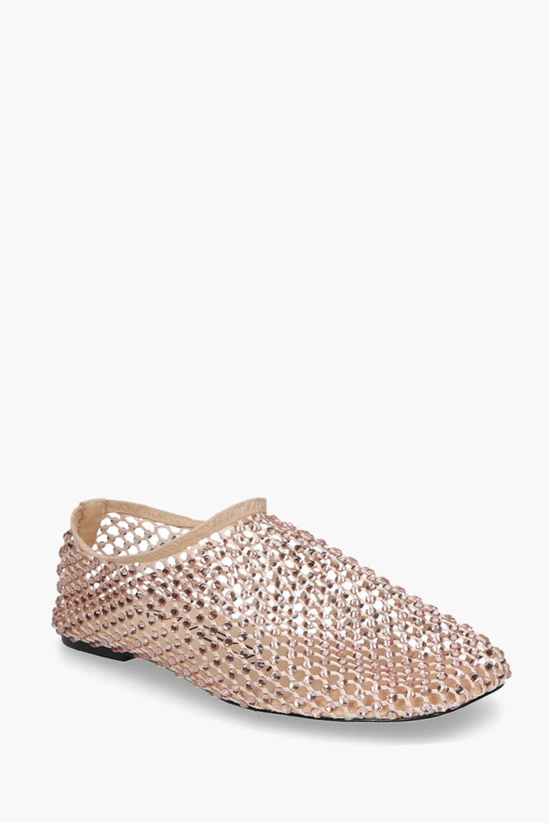 Ballerina All Over Strass Sand