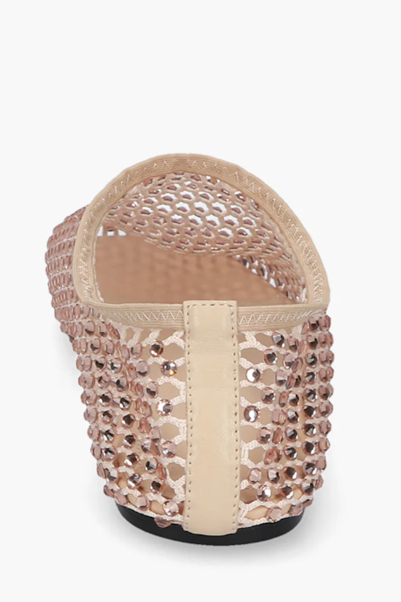 Ballerina All Over Strass Sand