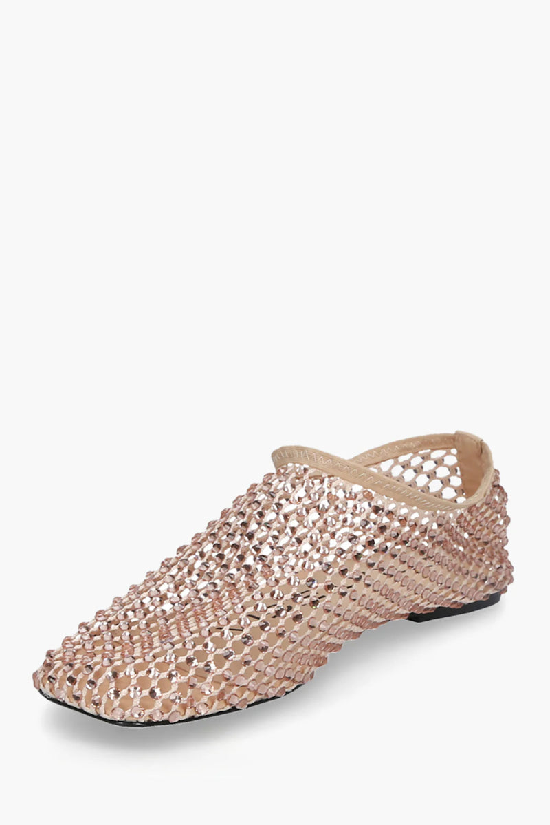 Ballerina All Over Strass Sand